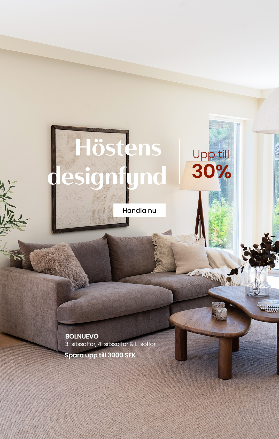 Höstens designfynd - upp till 30%