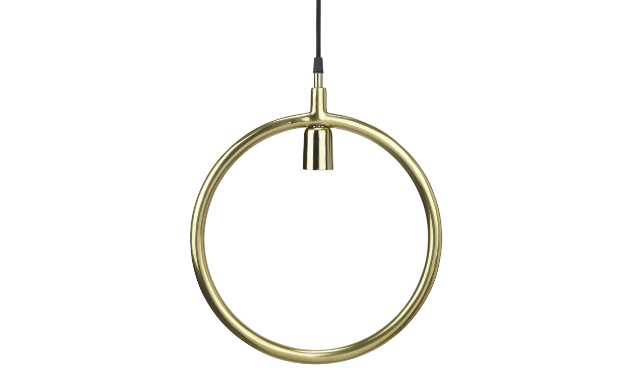 PR Home CIRCLE Taklampa Guld 35 cm