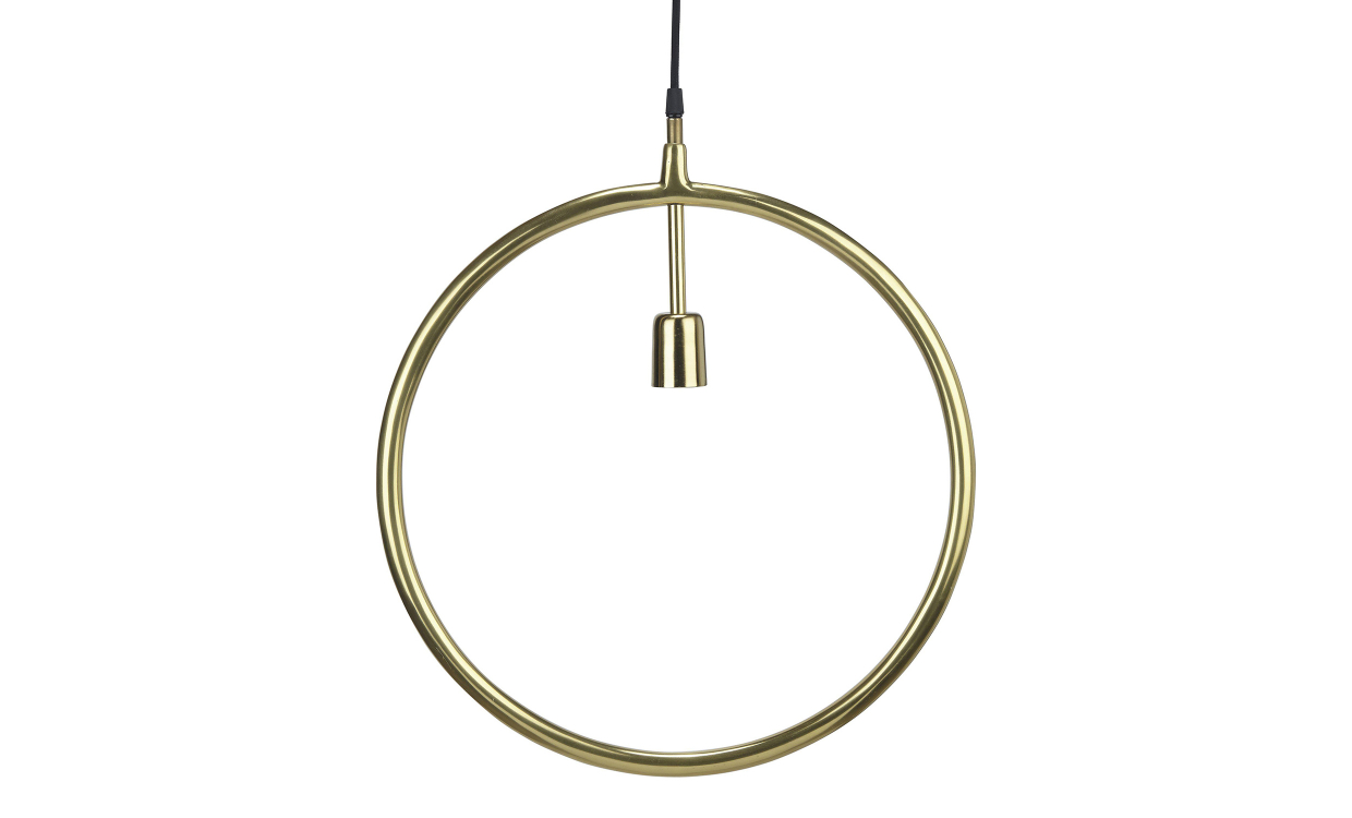 PR Home CIRCLE Taklampa Guld 45 cm