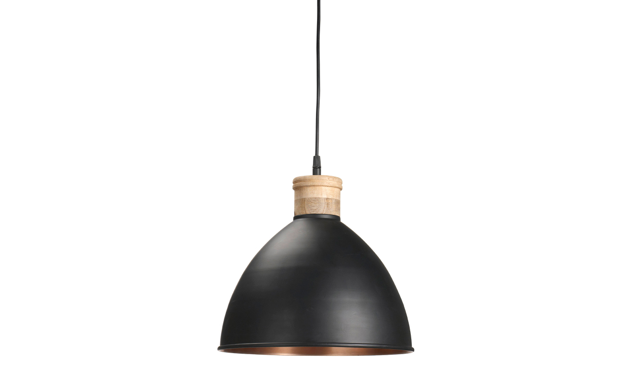 ROSEVILLE Taklampa Svart Small