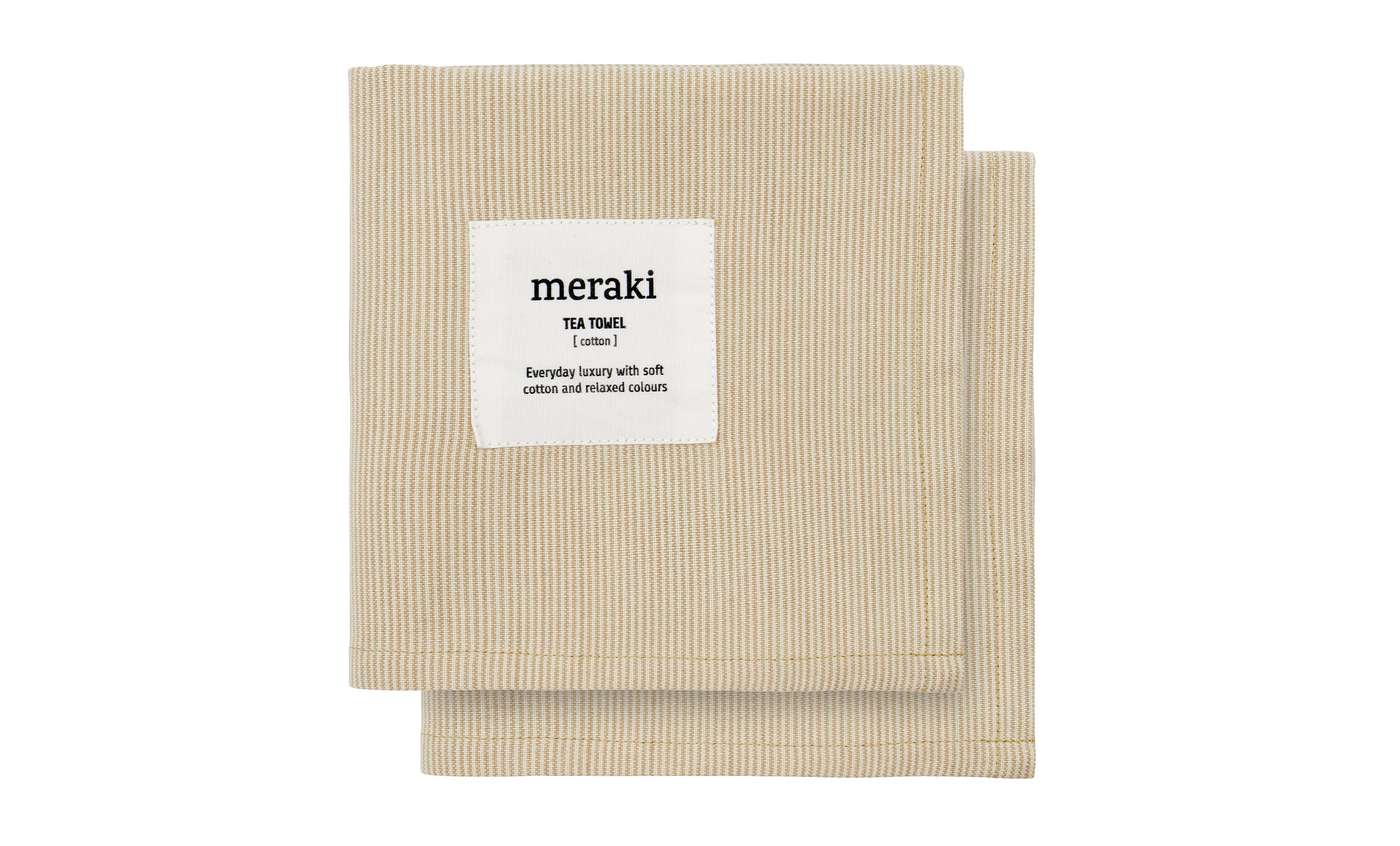 Meraki VERUM Kökshandduk 2-pack Safari