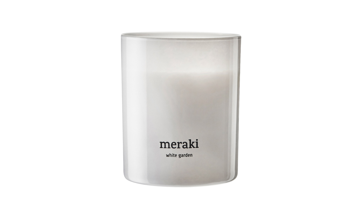 Meraki Doftljus 28h White Garden