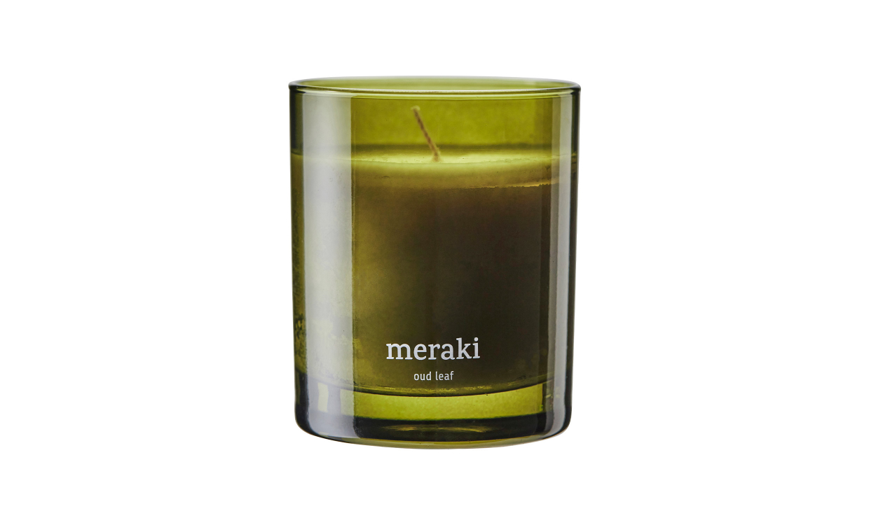 Meraki Doftljus 28h Oud Leaf