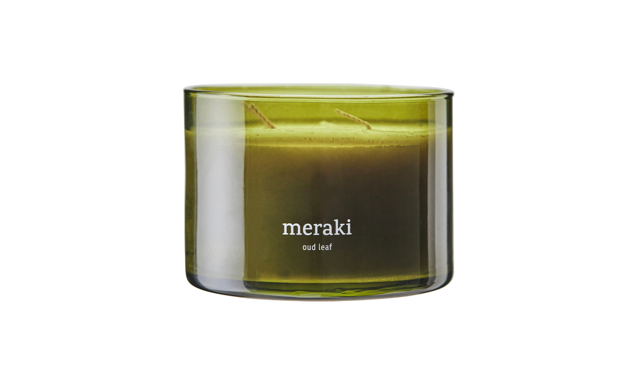 Meraki Doftljus 32h Oud Leaf