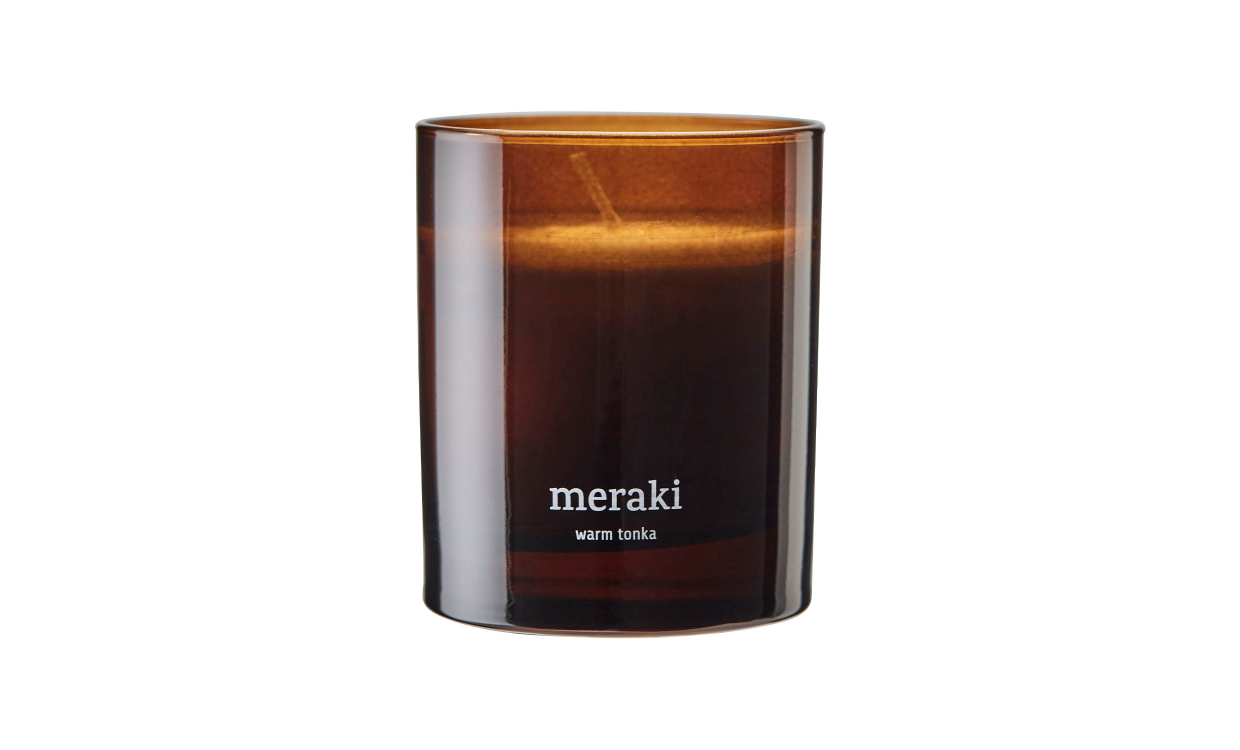 Meraki Doftljus 28h Warm Tonka