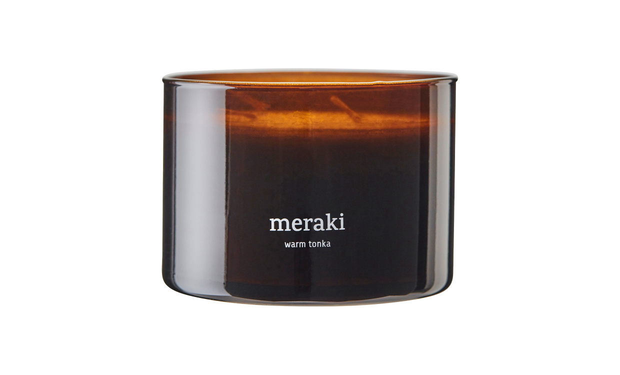 Meraki Doftljus 32h Warm Tonka