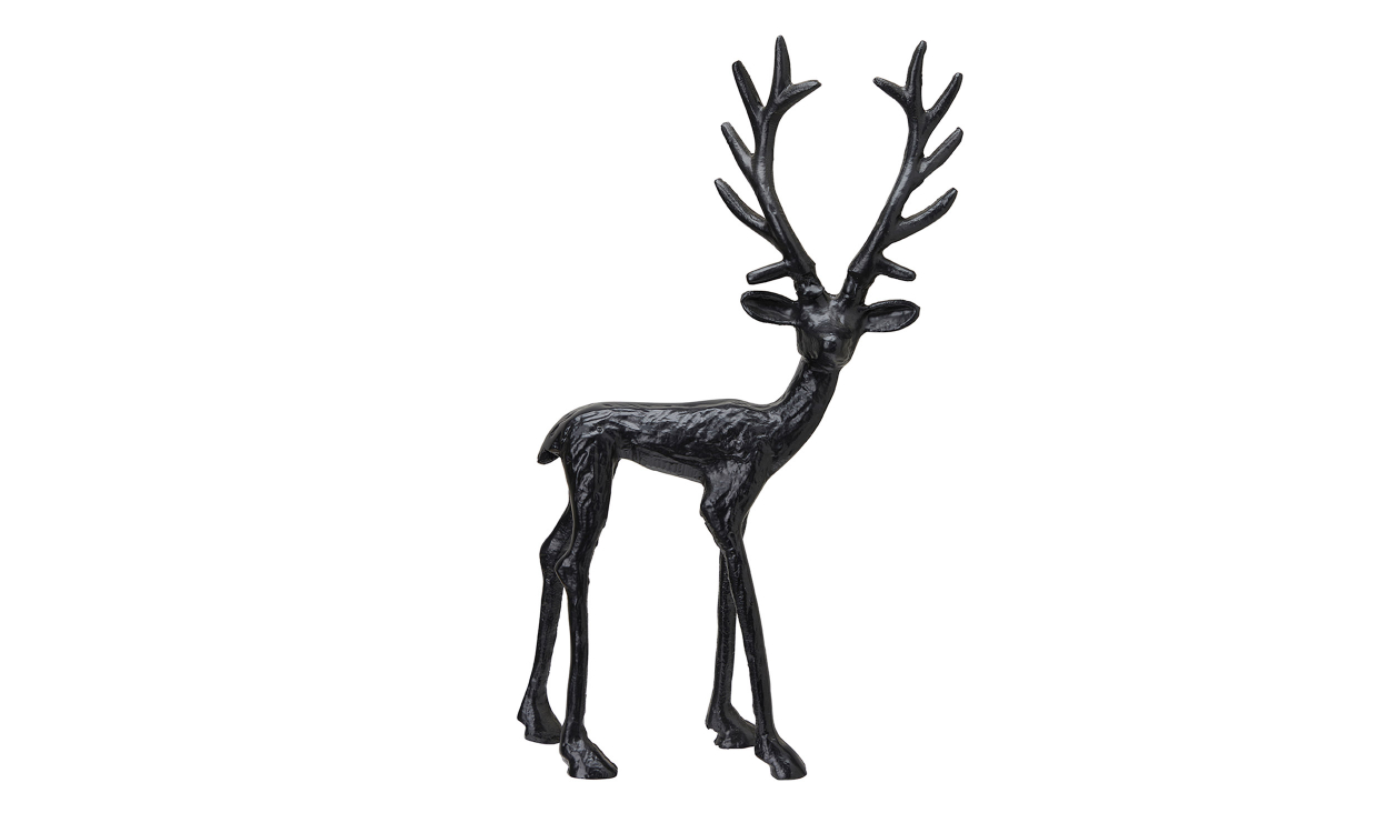 DEER Dekoration Svart