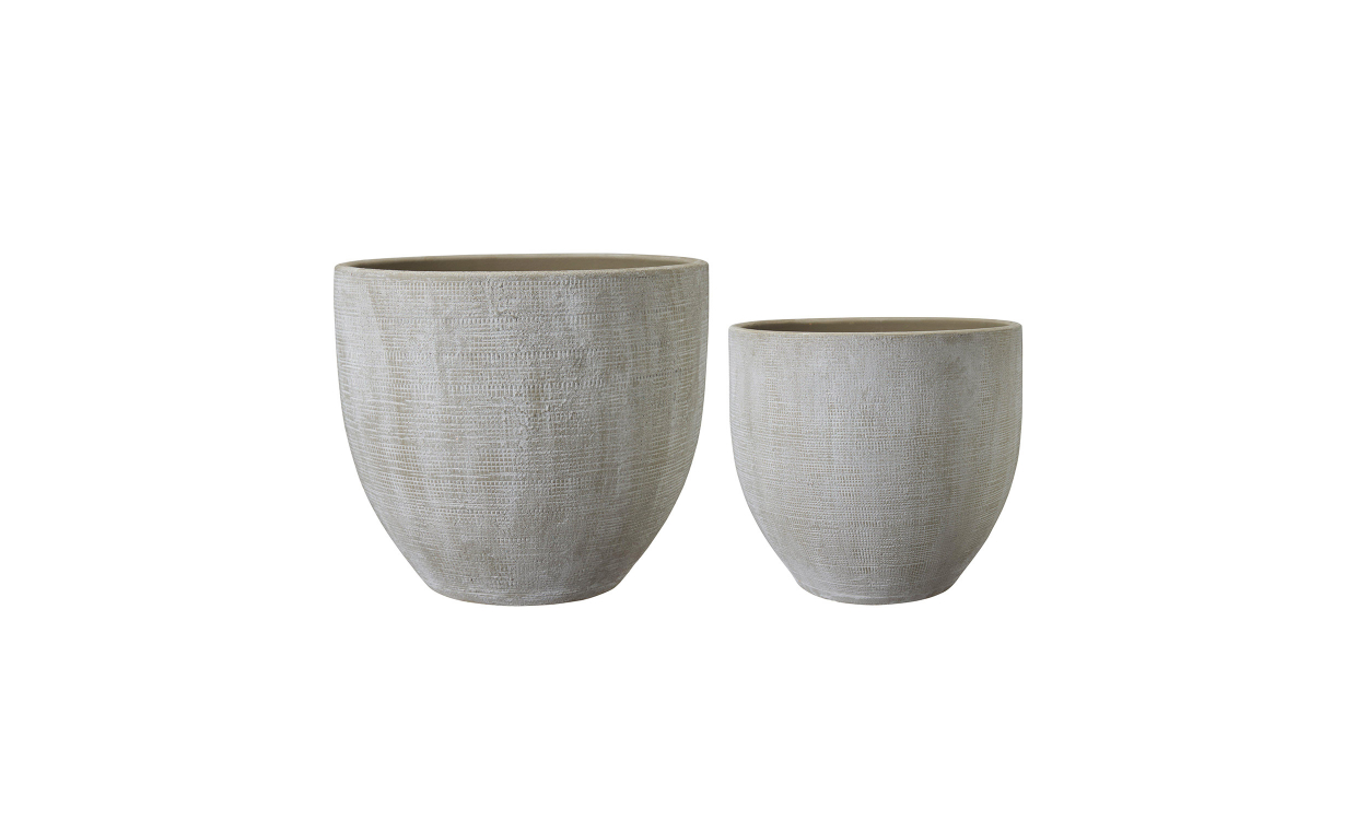 Wikholm Form MARA Kruka 2-set Beige