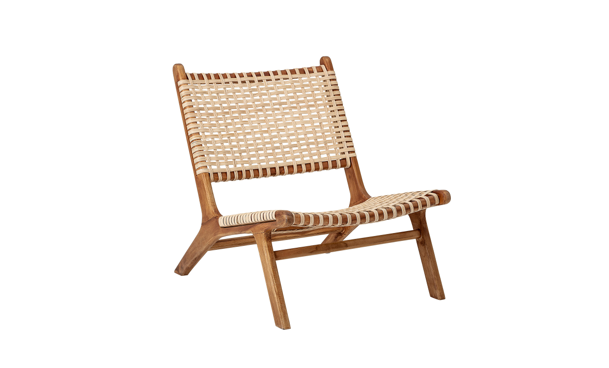 Bloomingville KEILA Loungestol Teak Natur