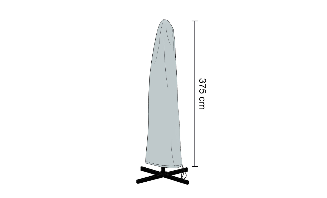 Brafab MÖBELSKYDD Easy Sun Parasoll 375