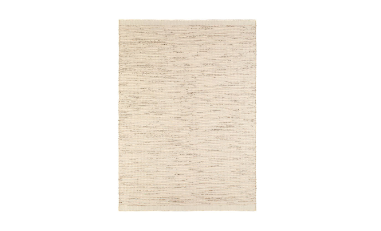 SoffaDirekt GILI Ullmatta 170×240 Offwhite/Grå