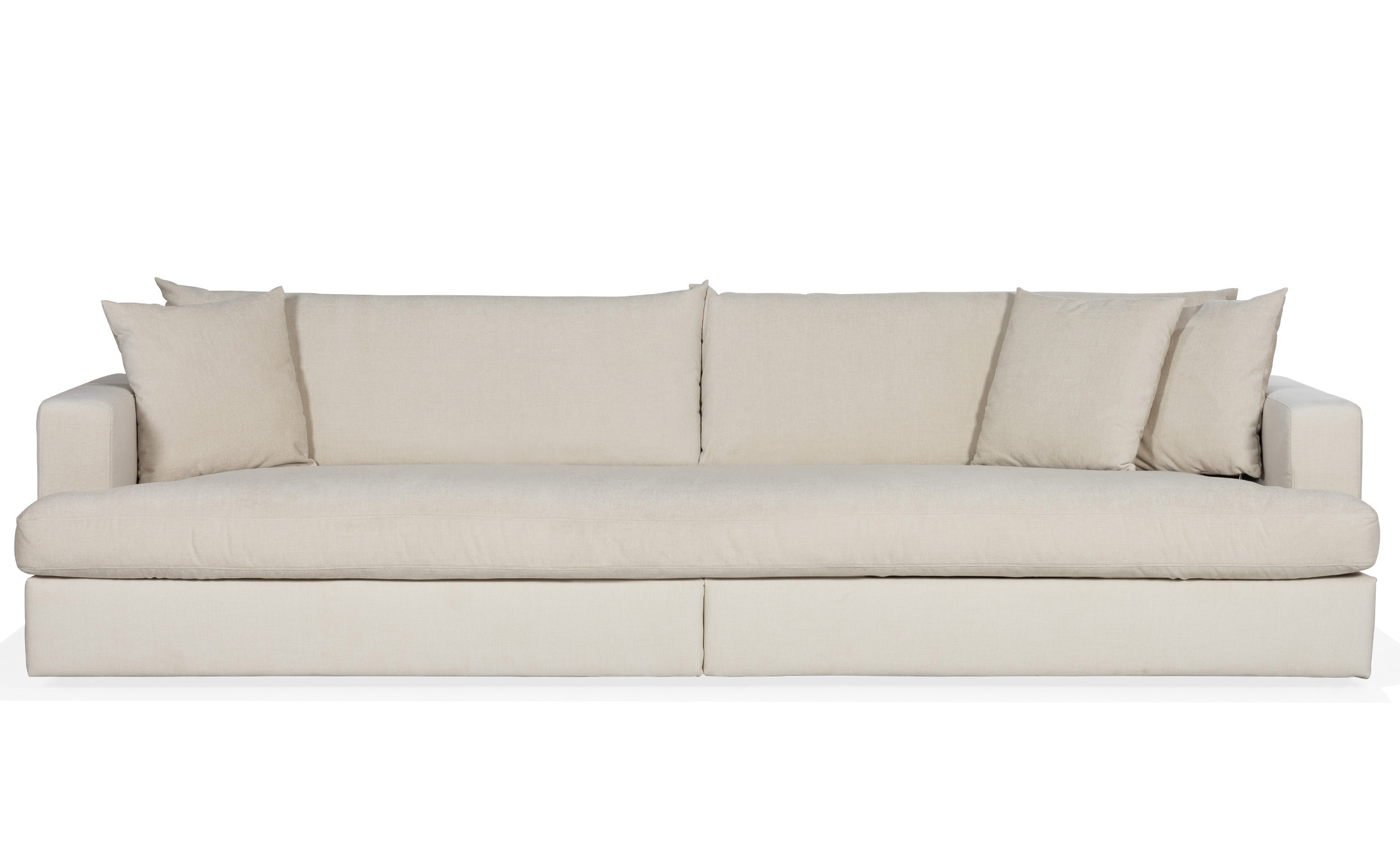 BOLNUEVO 4-sitssoffa Hel Dyna Beige