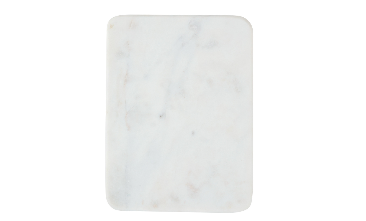 Madam Stoltz MARBLE Skärbräda 30×23 Vit