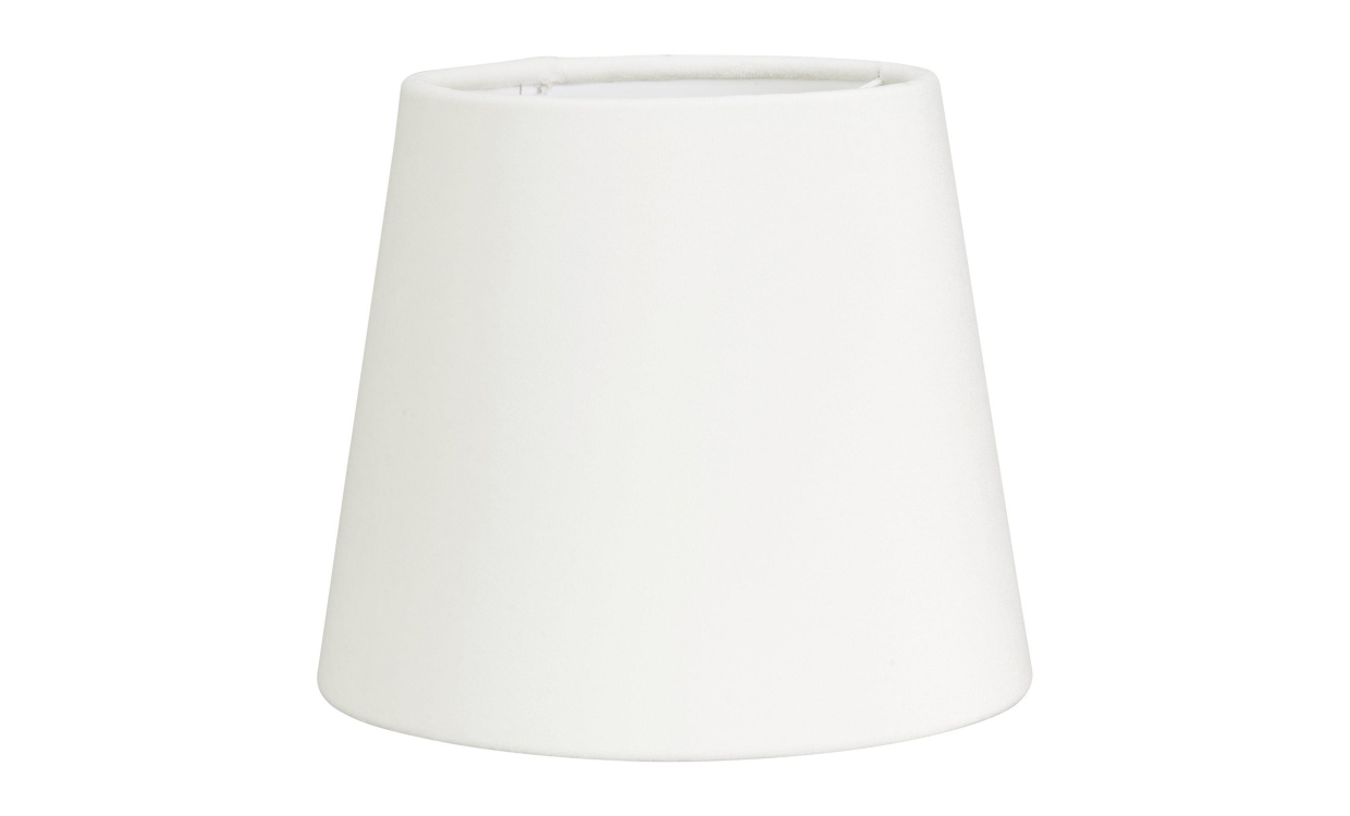 MIA Lampskärm Sammet Offwhite H17