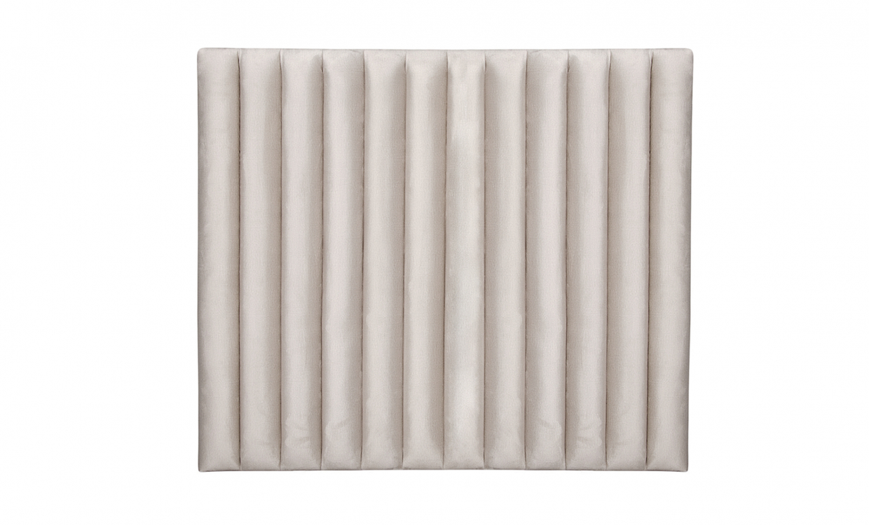 SoffaDirekt PENNY 140 Sänggavel Velvet Beige