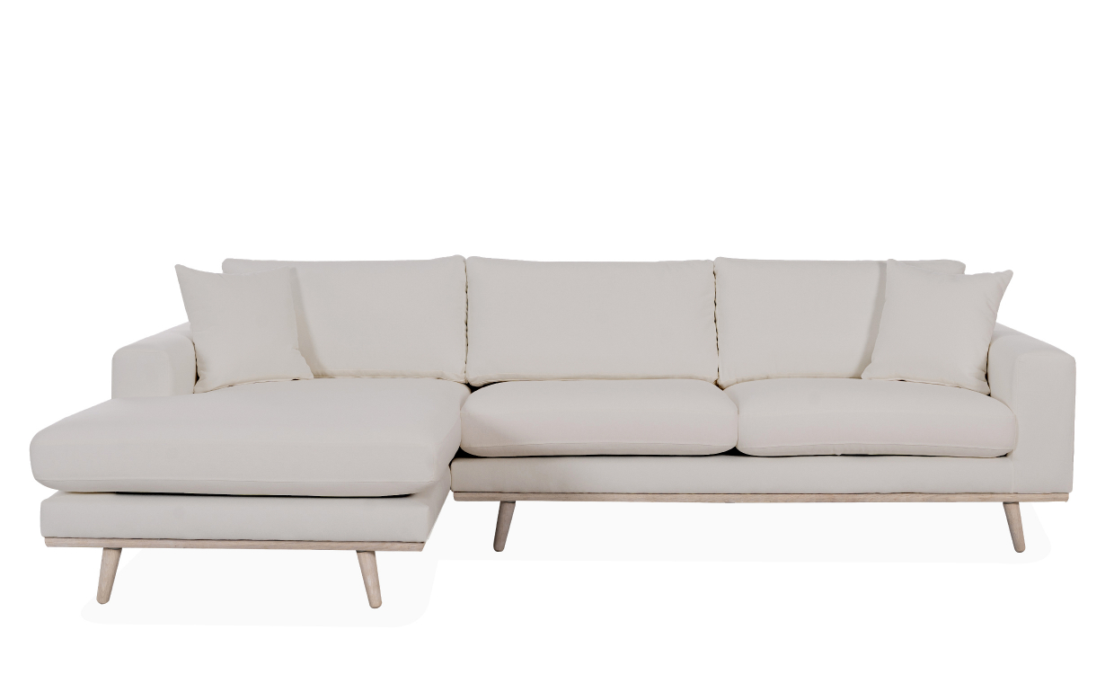 STOCKHOLM PREMIUM Divansoffa Vänster Beige