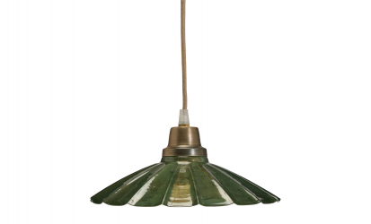 ESTER Fnsterlampa 24cm Mrkgrn