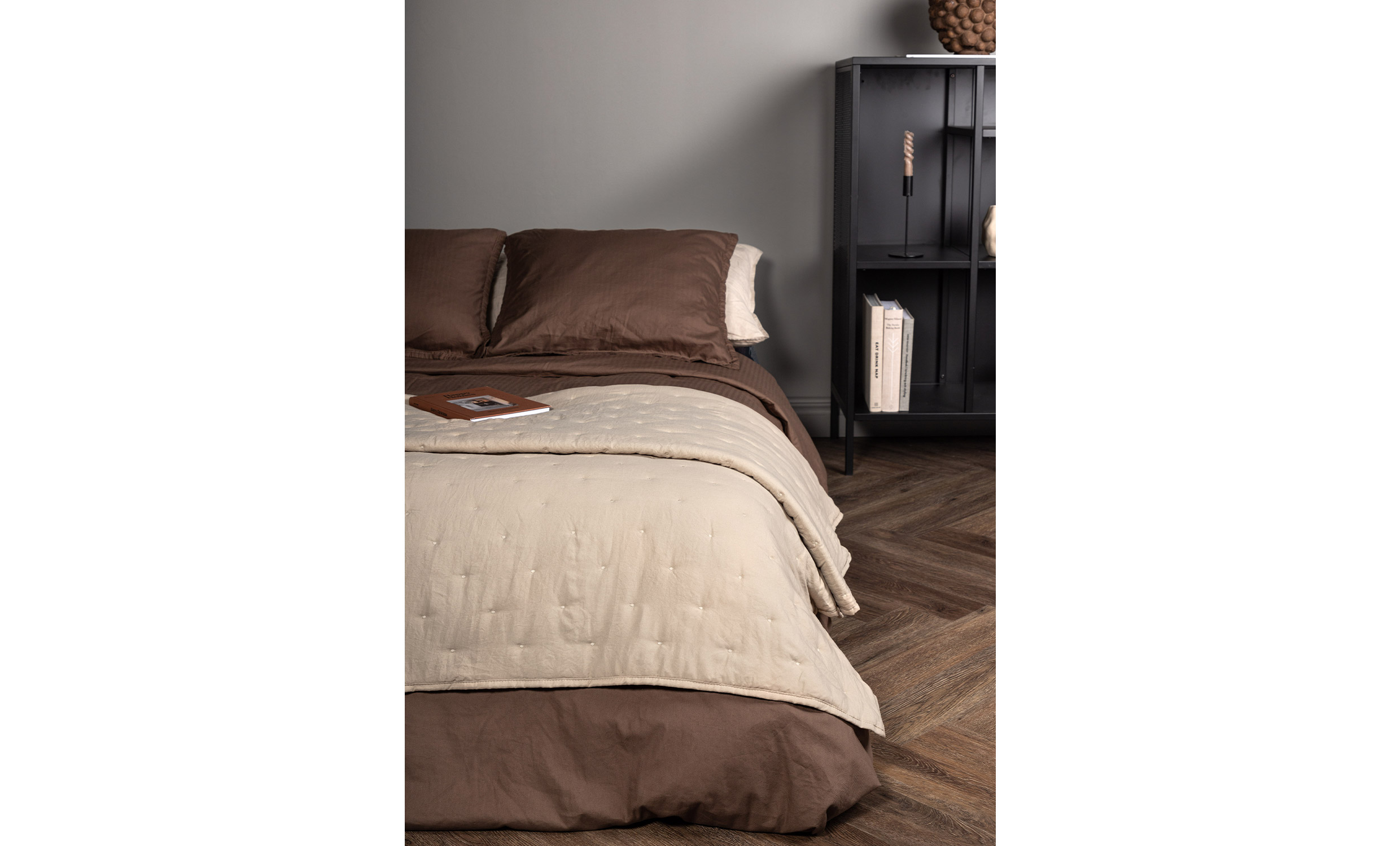 EVELYN verkast Dubbel Beige