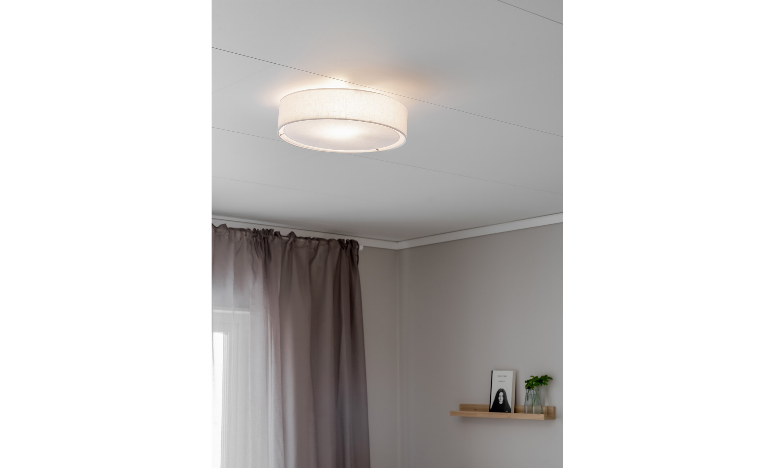 SAM Plafond Linne Vit