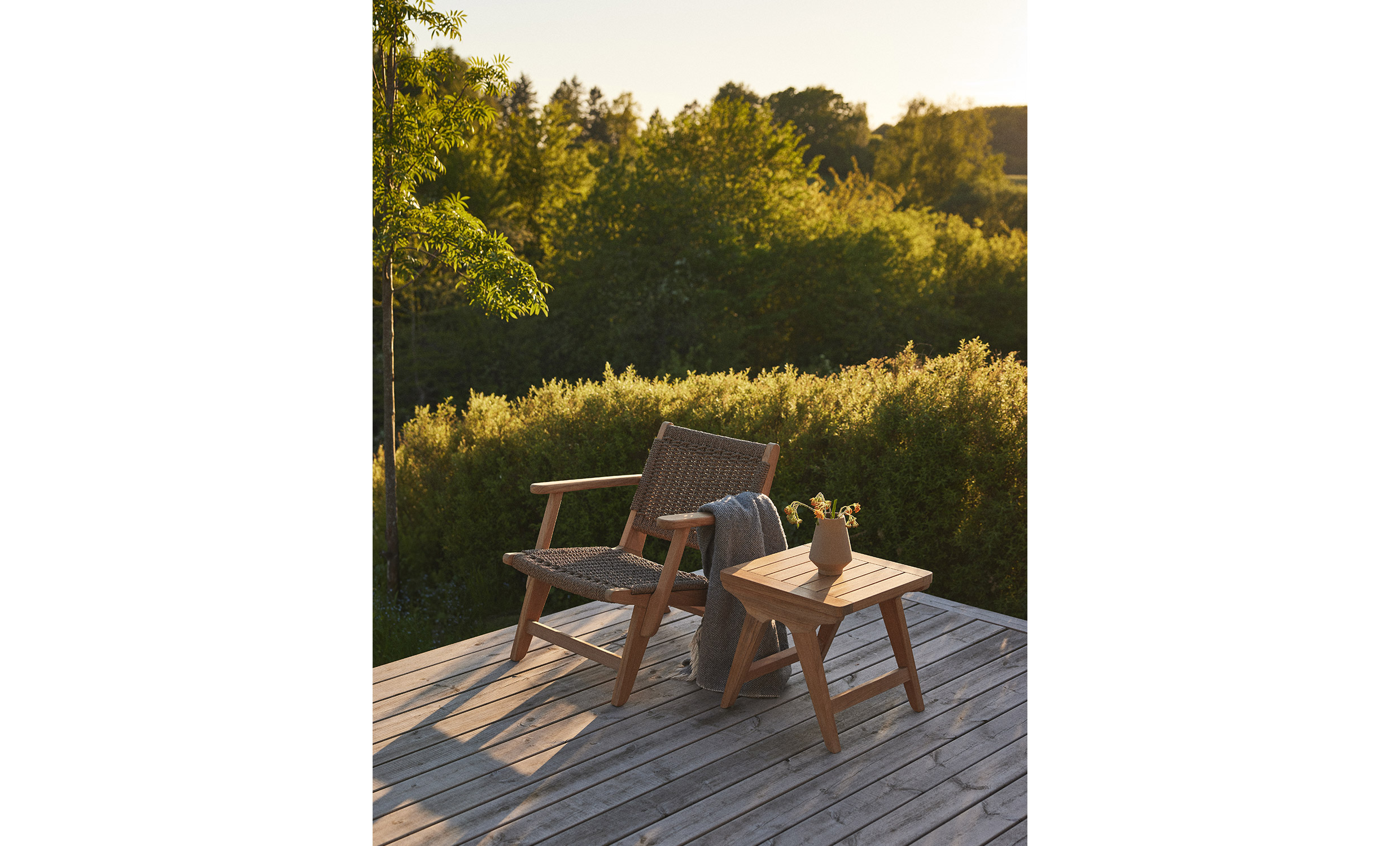 EYA Loungestol Teak Outdoor