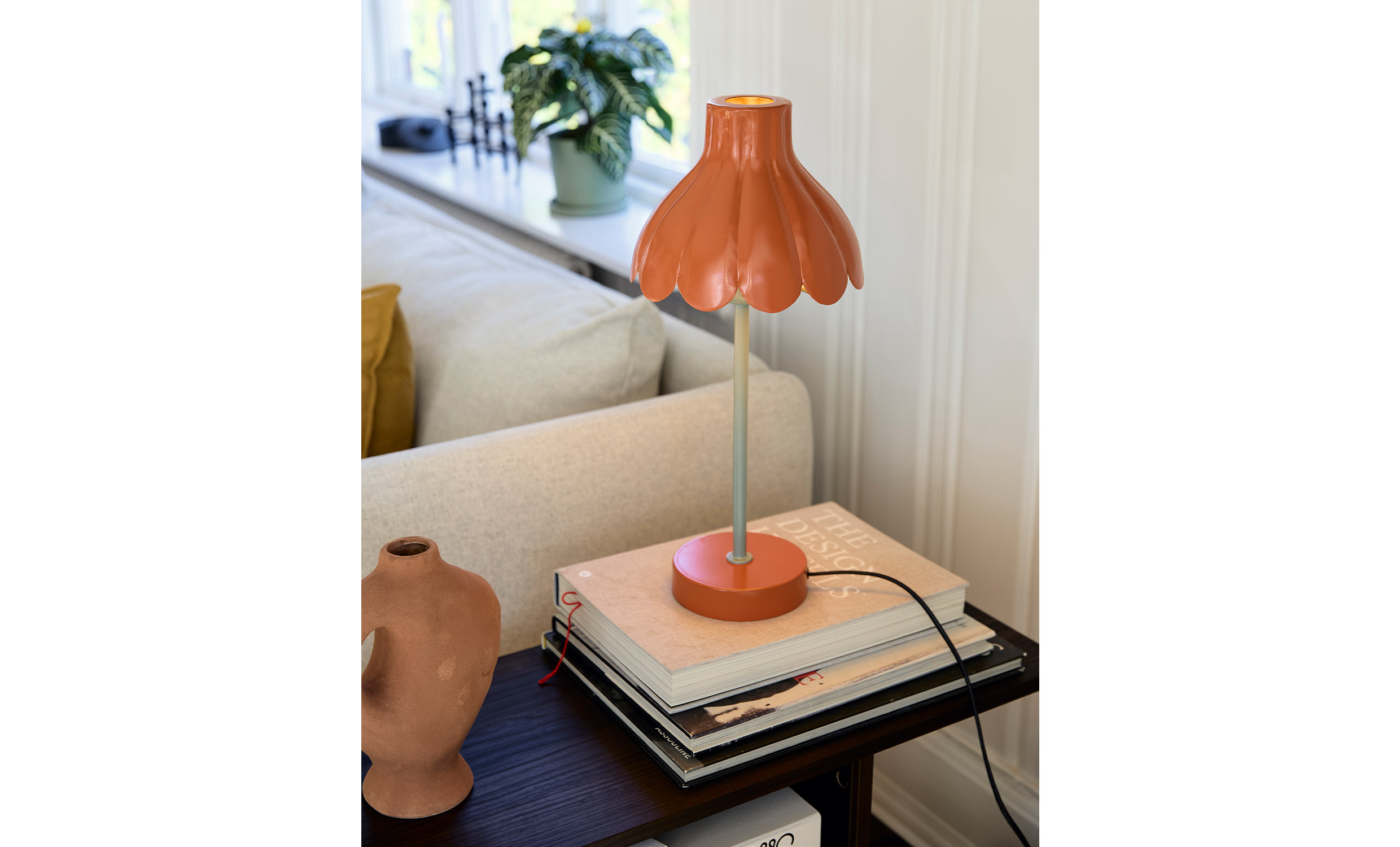 WERA Bordslampa Orange/Grn