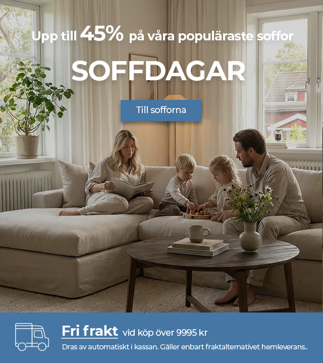 Soffdagar - upp till 45%
