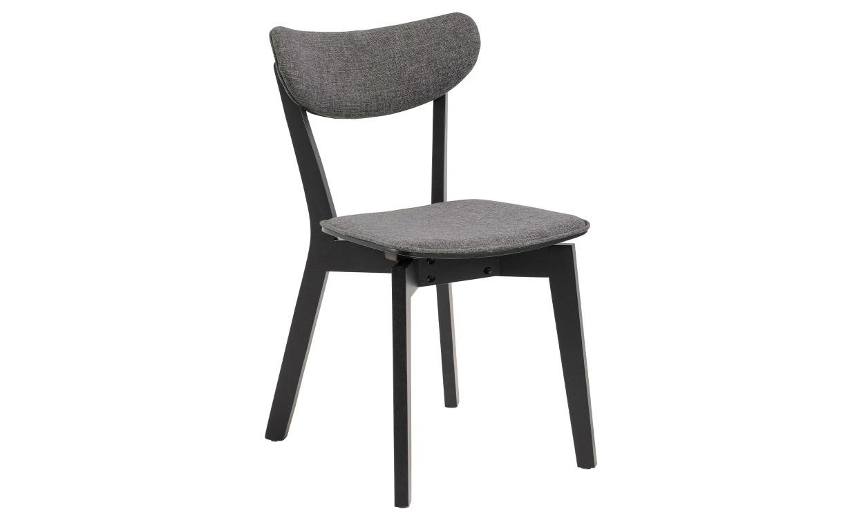 ROMEO Stol Svart/Gr i gruppen Matplats / Sittmbler / Stolar hos SoffaDirekt.se (0000102465)