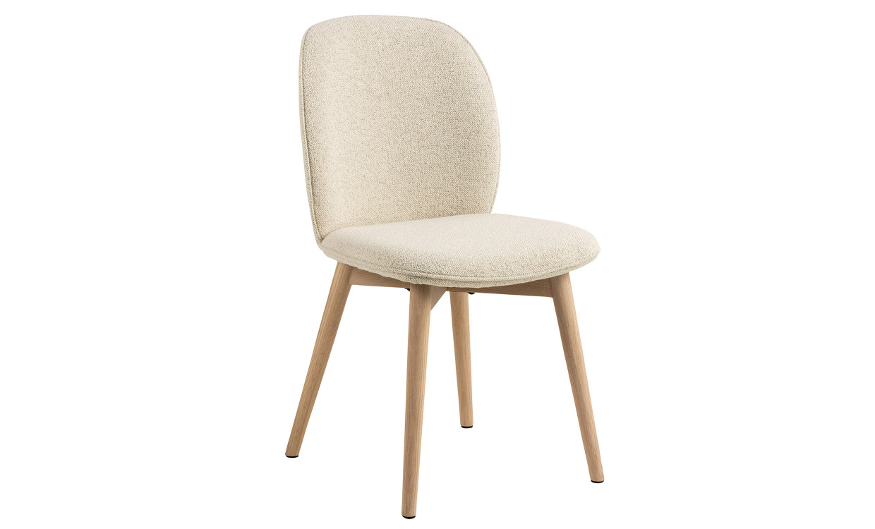 CLARISSA Stol Beige i gruppen Matplats / Sittmbler / Stolar hos SoffaDirekt.se (0000109052)