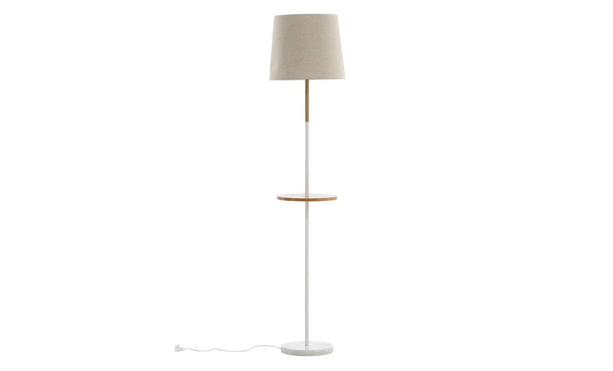 ELNA Golvlampa Beige i gruppen Belysning / Lampor / Golvlampor hos SoffaDirekt.se (15665-400)