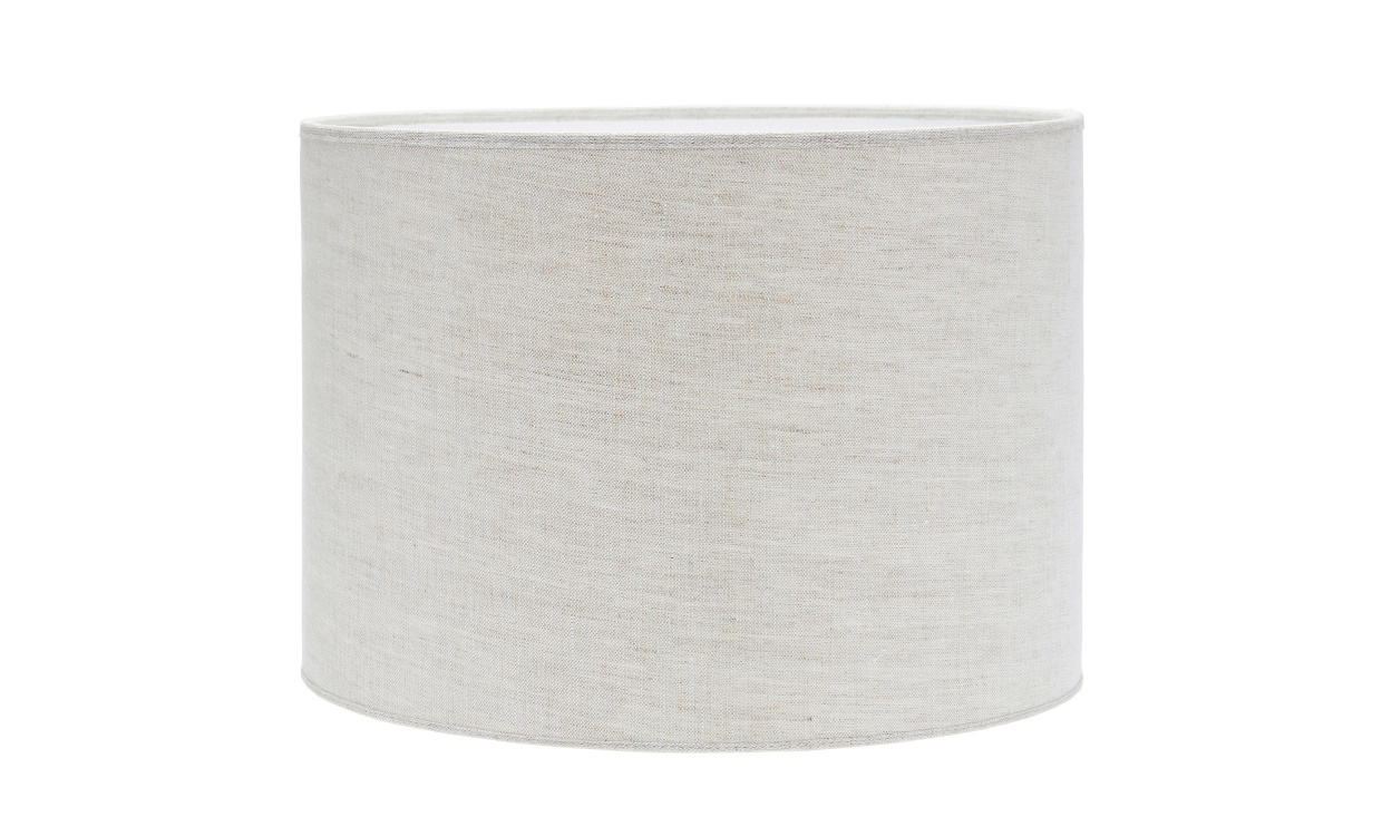 SARA Lampskrm 35cm Linne Beige i gruppen Belysning / Tillbehr / Lampskrmar hos SoffaDirekt.se (235-L121)