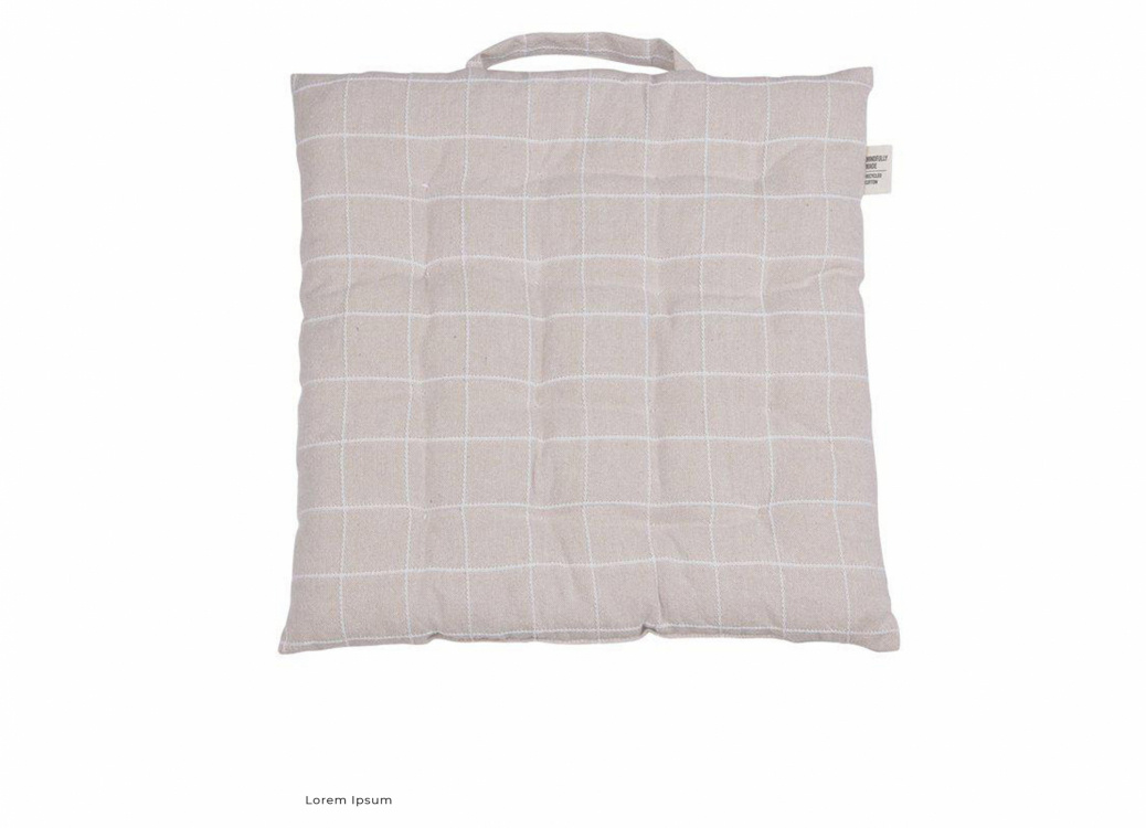 ELOF Sittdyna 38x38 Offwhite i gruppen Mattor & Textil / Dynor hos SoffaDirekt.se (240350-038-09)