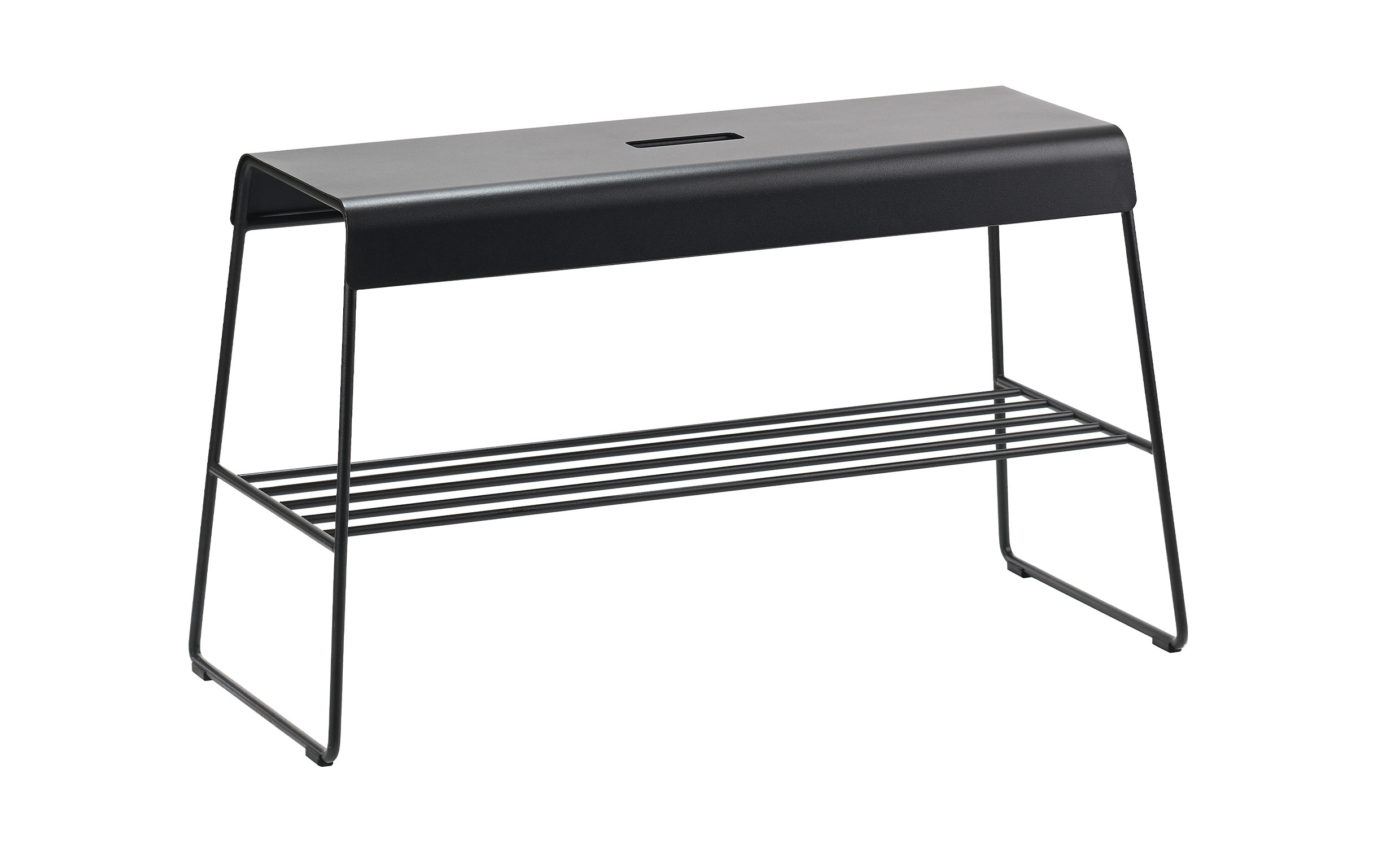 A-BENCH Outdoor Svart i gruppen Utembler / Sittmbler hos SoffaDirekt.se (24504)