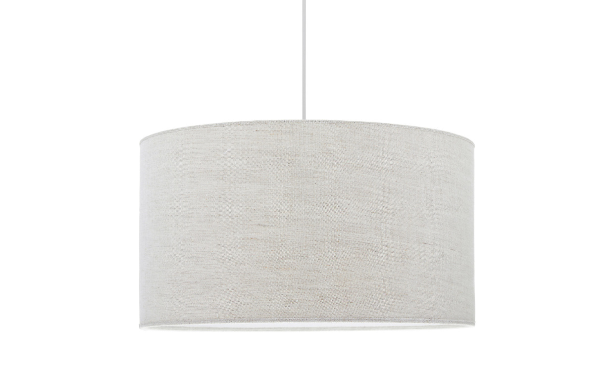 SARA Taklampa 55cm Linne Beige i gruppen Belysning / Lampor / Taklampor hos SoffaDirekt.se (255-L121-TT01)