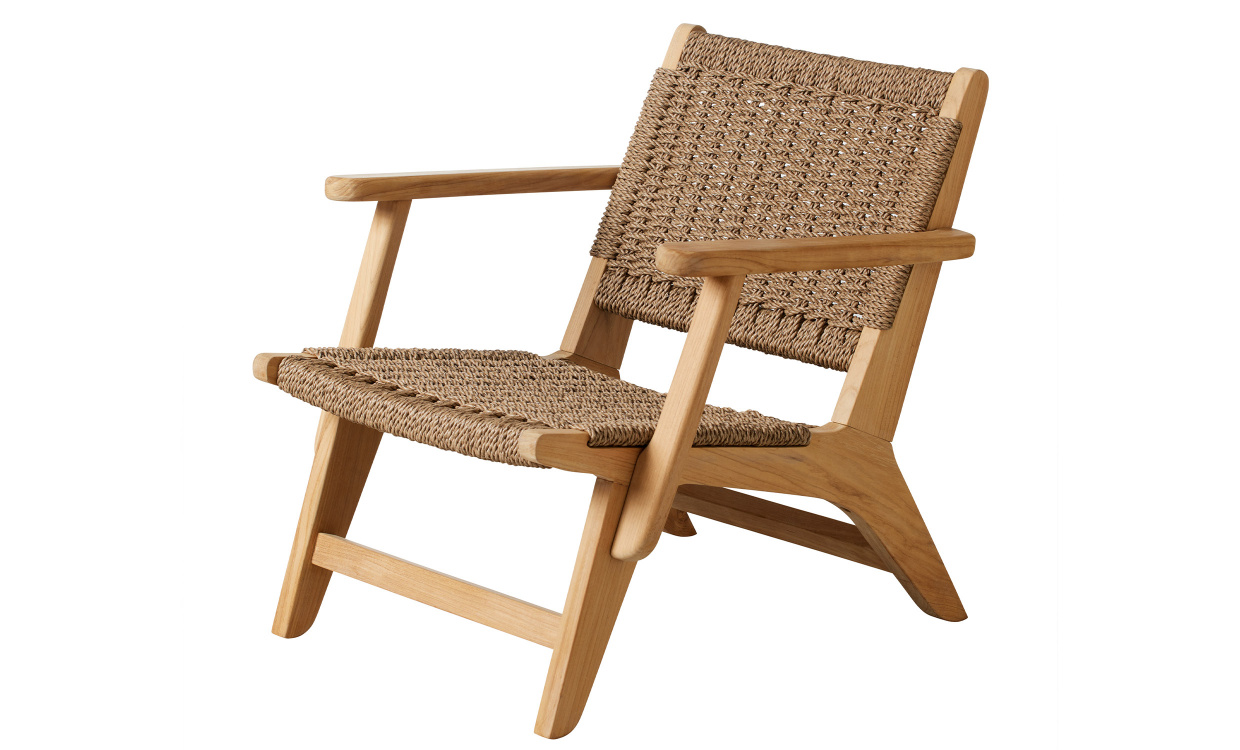 EYA Loungestol Teak Outdoor i gruppen Utembler / Sittmbler / Ftljer hos SoffaDirekt.se (3157000)