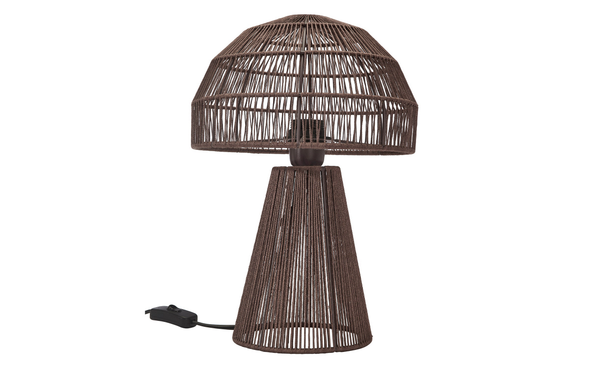 PORCINI Bordslampa 37cm Brun i gruppen Belysning / Lampor / Bordslampor hos SoffaDirekt.se (3743708)