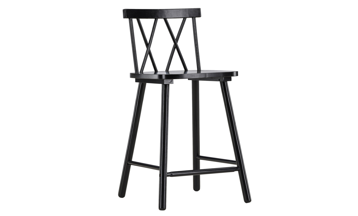 MONICA Barstol 90cm Svart i gruppen Matplats / Sittmbler / Barstolar hos SoffaDirekt.se (44100-071)