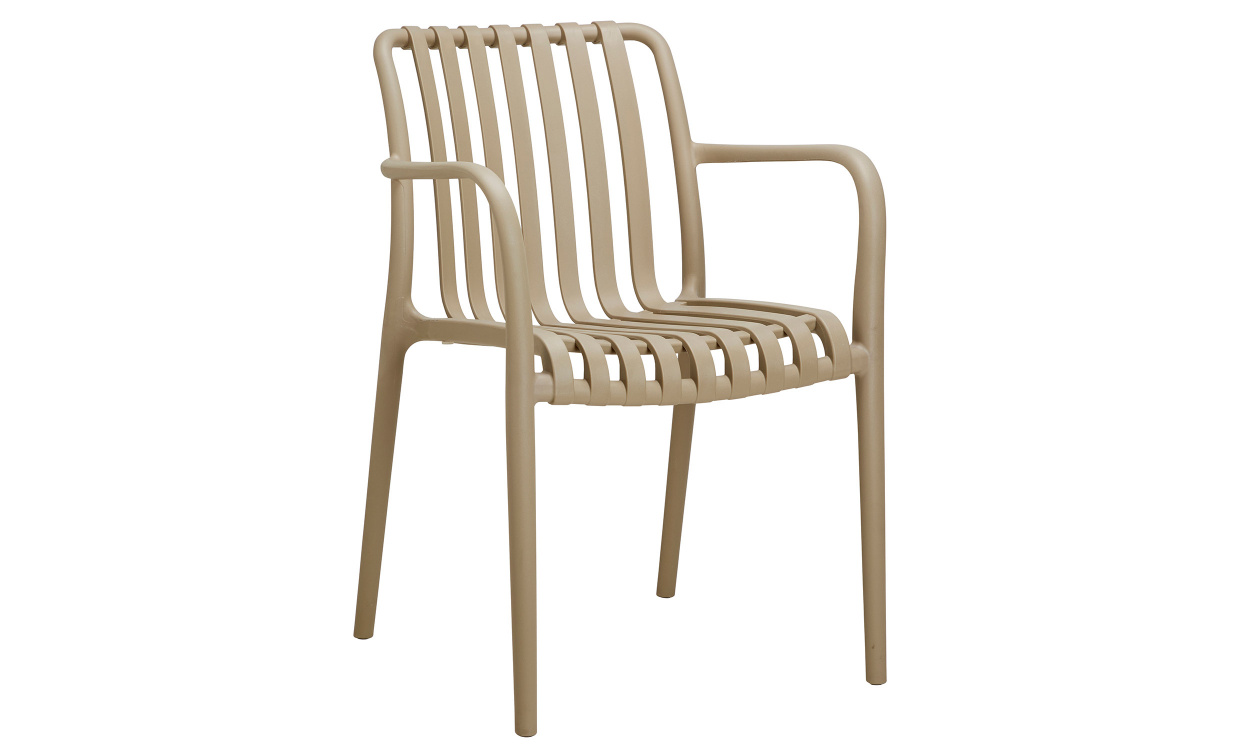 RAVELLO Karmstol Beige i gruppen Utembler / Trdgrdsstolar / Stolar hos SoffaDirekt.se (56816)