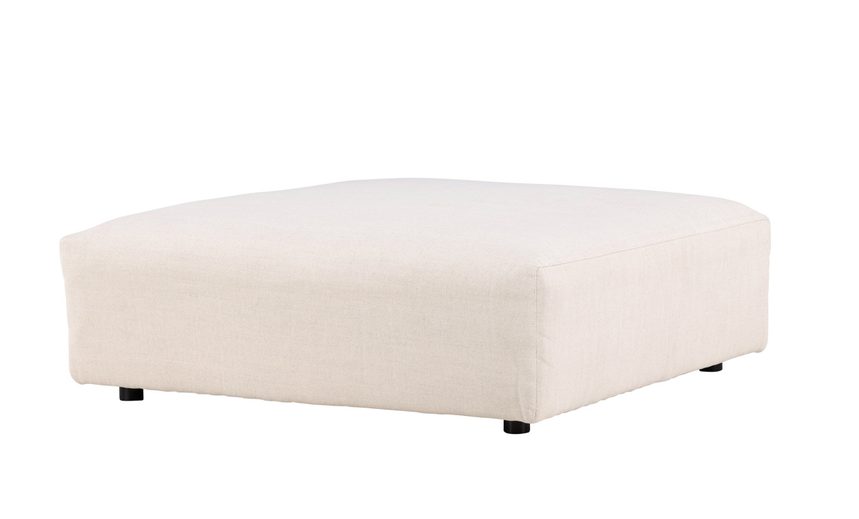 LUNABELLE Sittpuff/Fotpall Beige i gruppen Vardagsrum / Soffor / Modulsoffor hos SoffaDirekt.se (61243-102)