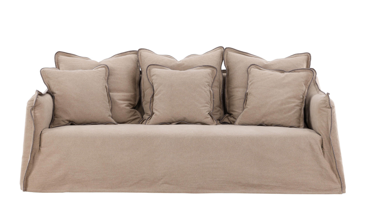 TYRA 3-sitssoffa Beige i gruppen Vardagsrum / Soffor / 3-sits soffor hos SoffaDirekt.se (61799-103)