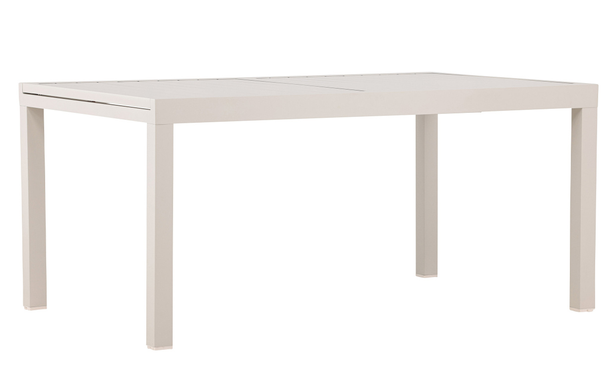 FLYNN Matbord 160/240 Beige i gruppen Utembler / Trdgrdsbord / Matbord hos SoffaDirekt.se (9792-222)