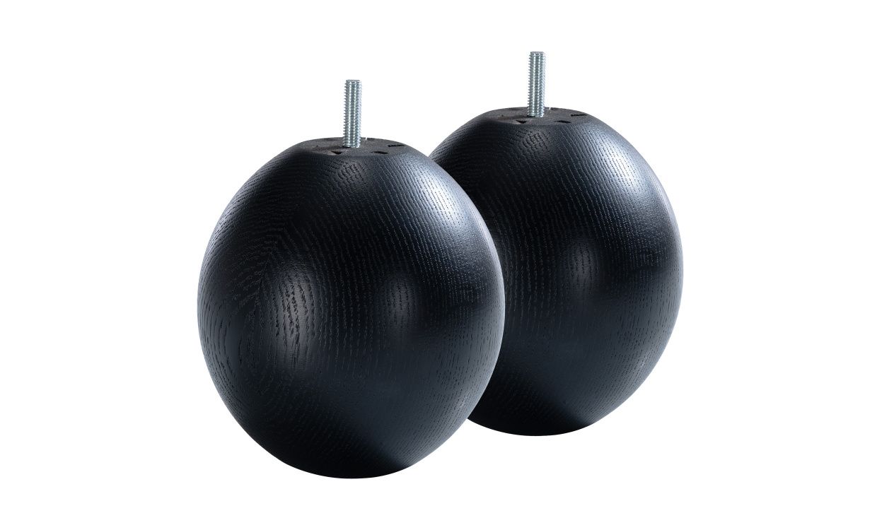 BUBBLE Mbelben 2-pack Svart 14 cm i gruppen Sovrum / Sngben hos SoffaDirekt.se (BU-B14-BLACK)