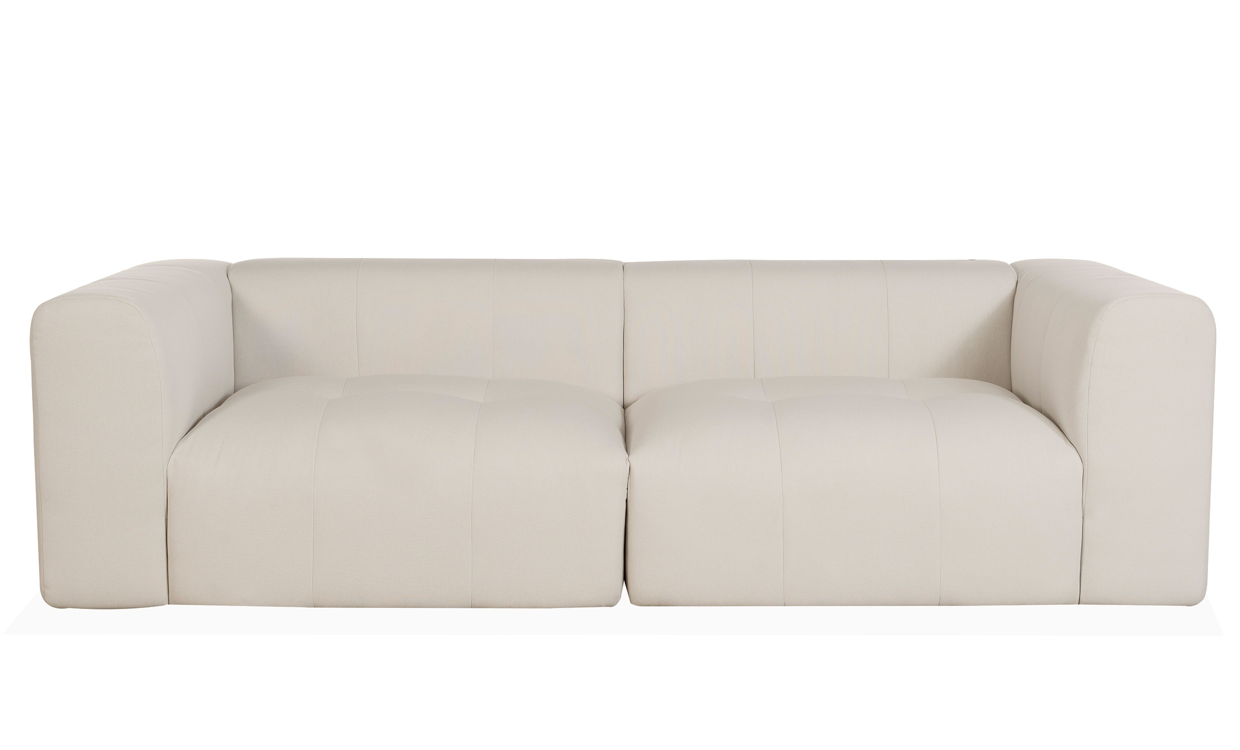 CLOUD 3-sitssoffa Beige i gruppen Vardagsrum / Soffor / 3-sits soffor hos SoffaDirekt.se (CL-3S-BE)