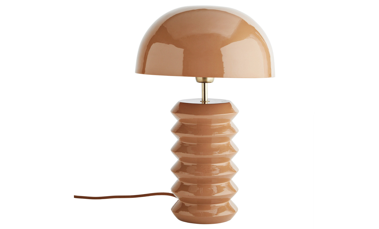 BORDSLAMPA 44cm Terracotta i gruppen Belysning / Lampor / Bordslampor hos SoffaDirekt.se (L18000T)