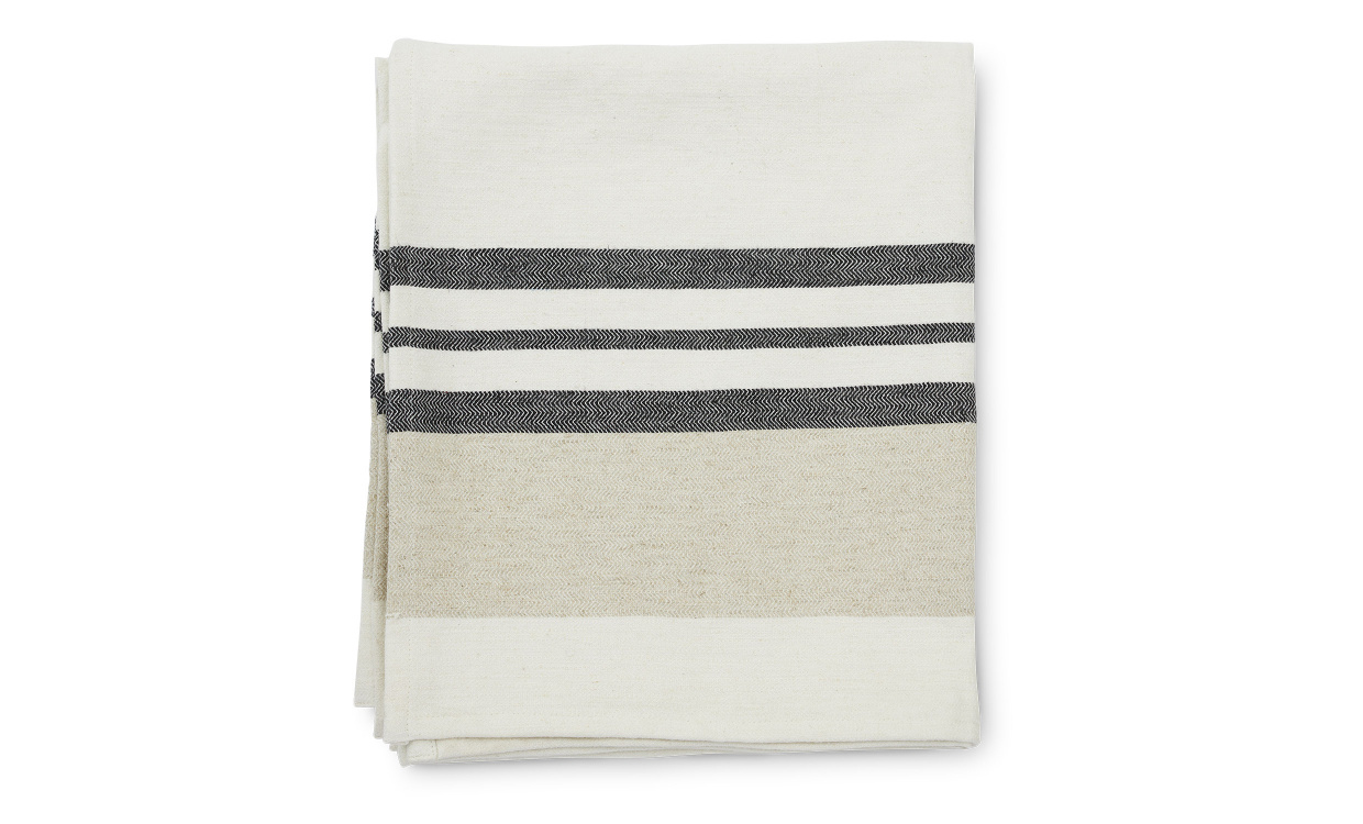 HERRINGBONE Duk Offwhite/Svart i gruppen Kk / Kkstextil hos SoffaDirekt.se (N892476-12)