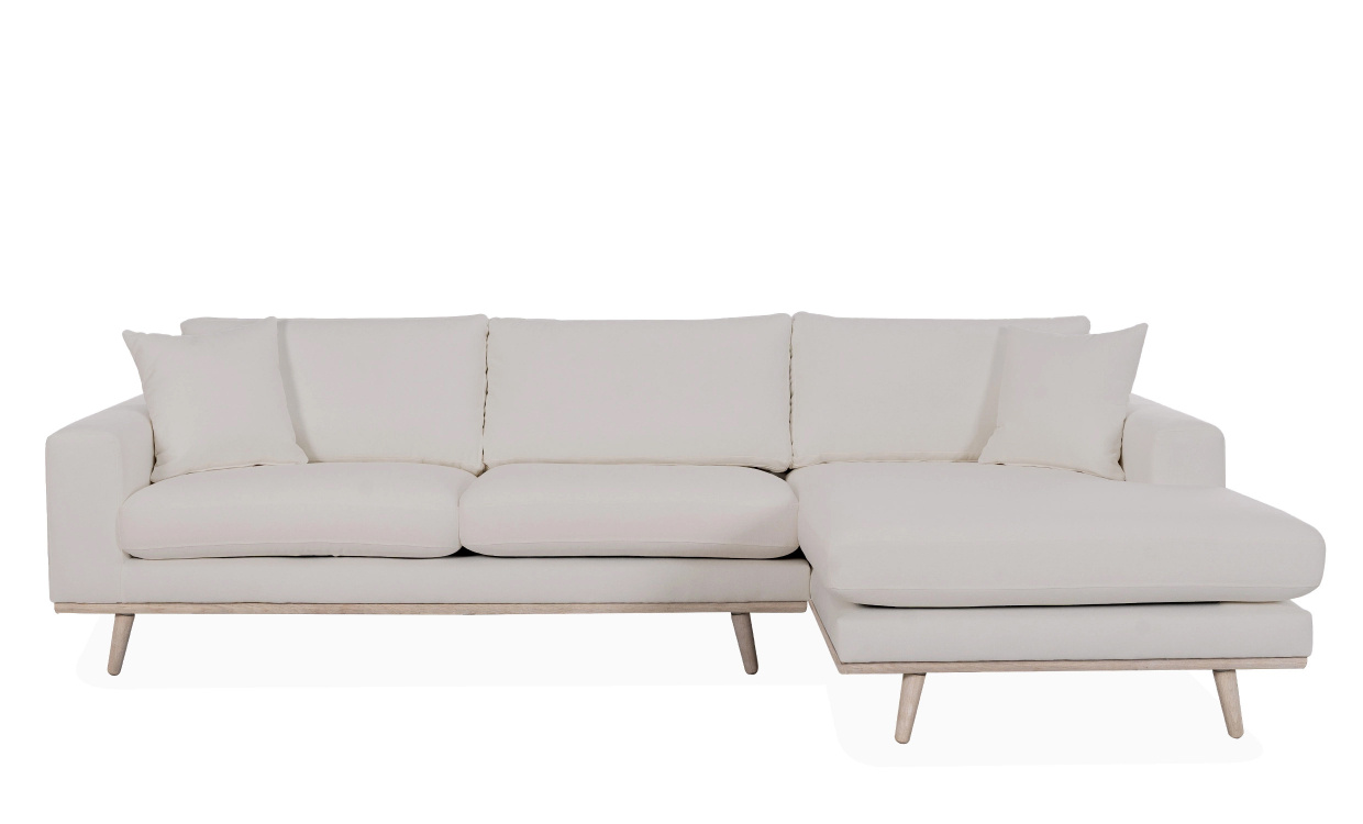 STOCKHOLM PREMIUM Divansoffa Hger Beige i gruppen Vardagsrum / Soffor / Divansoffor hos SoffaDirekt.se (ST3D-BABE)