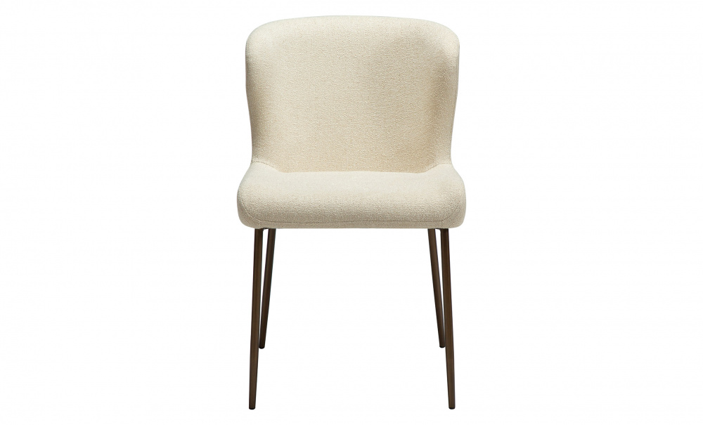 GLAM Stol Beige/Antik mssing i gruppen Matplats / Sittmbler / Stolar hos SoffaDirekt.se (100206127)