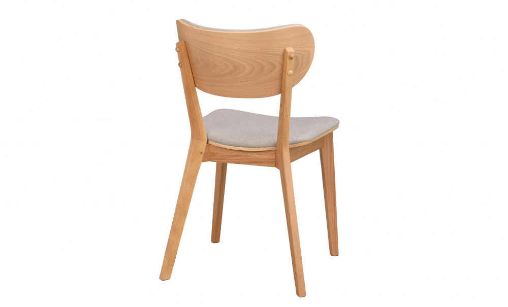 KATO Stol Beige/Ek i gruppen Matplats / Sittmbler / Stolar hos SoffaDirekt.se (113042)