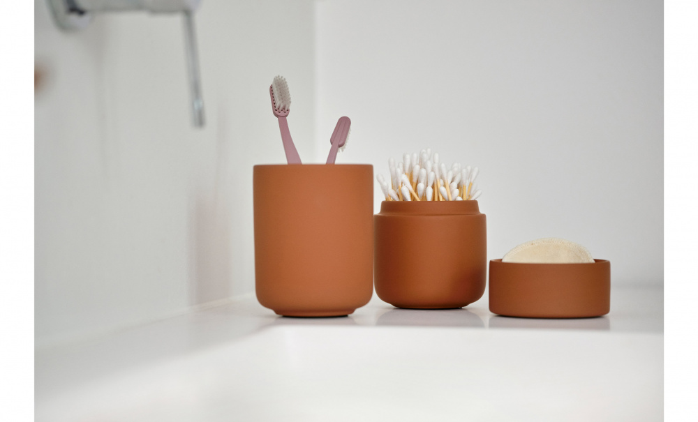 UME Tandborstmugg Terracotta i gruppen Badrum / Badrumstillbehr hos SoffaDirekt.se (31544)