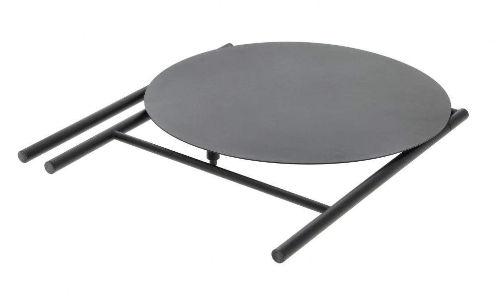 DISC Bord 70 Svart i gruppen Utembler / Balkongmbler / Balkongbord hos SoffaDirekt.se (32236)