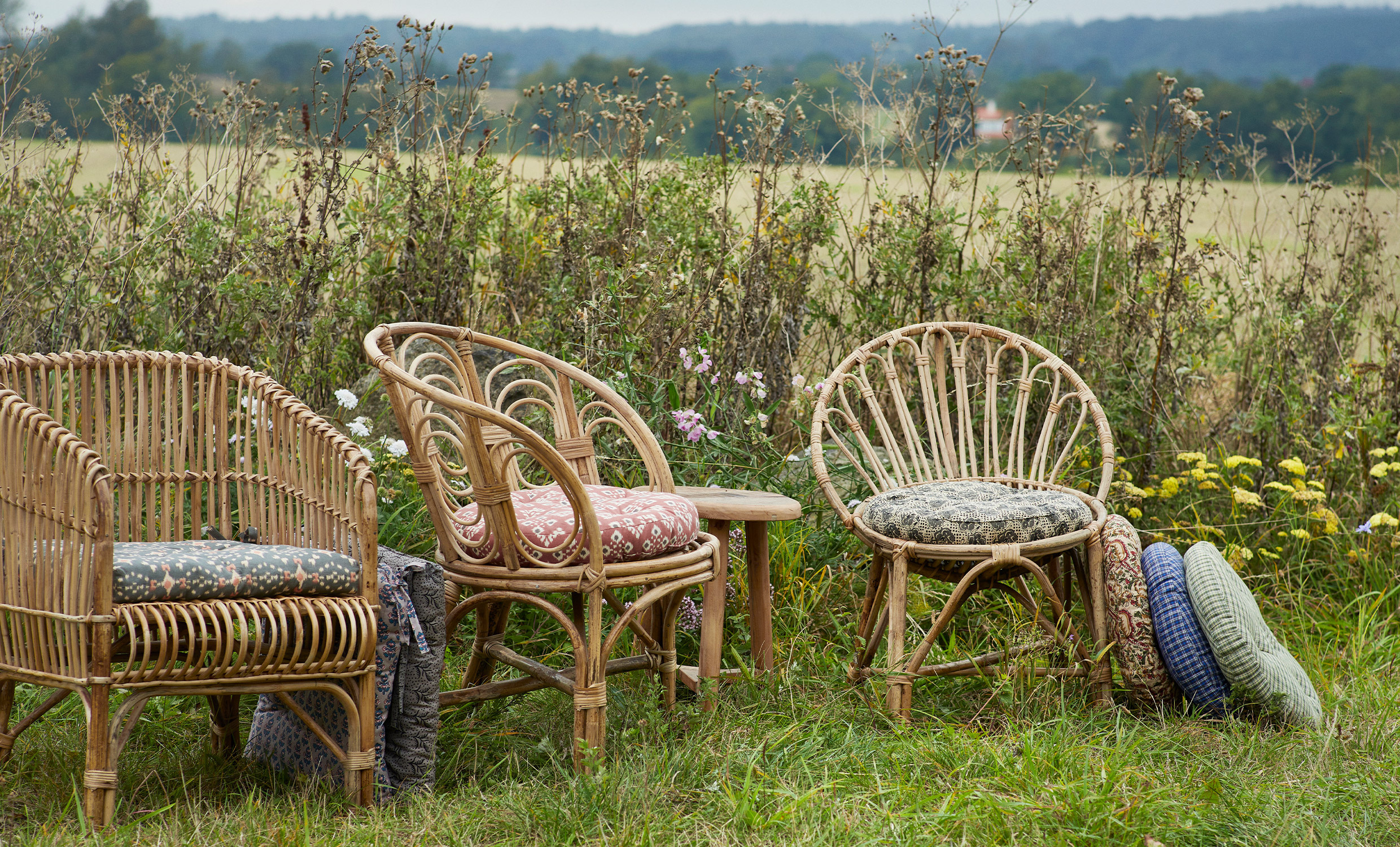 BAMBU Loungestol Natur